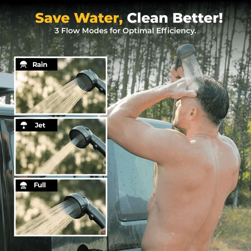 BougeRV New Portable Propane Outdoor Camping Water Heater