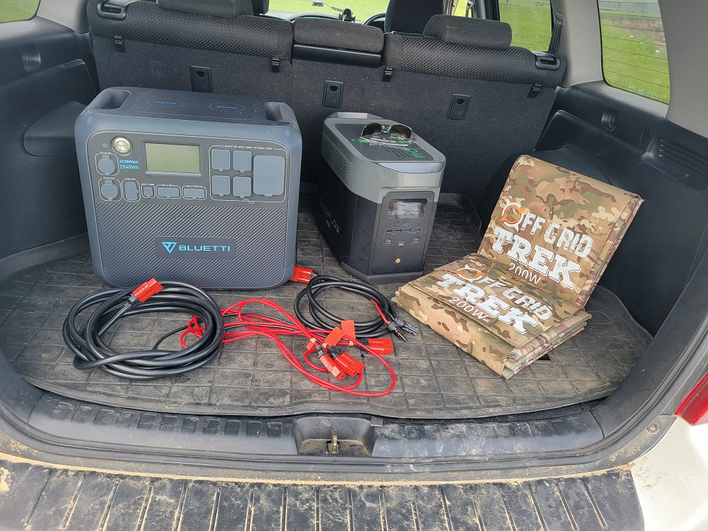 400W Solar Blanket Package 2 x 200W & Cables
