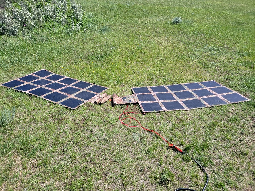 400W Solar Blanket Package 2 x 200W & Cables
